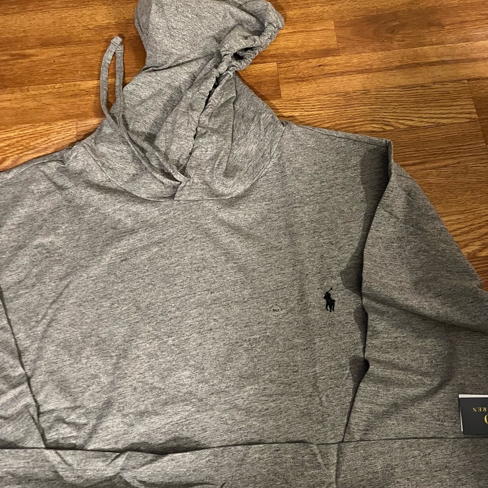 Polo by Ralph Lauren Heather Gray long sleeve hoodie - Picture 5 of 6